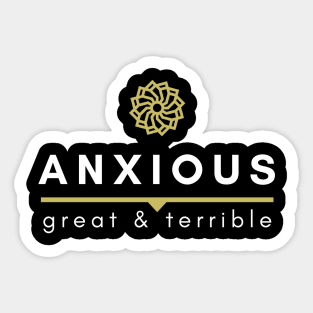 ARE YOU ANXIOUS? (Dark) Sticker